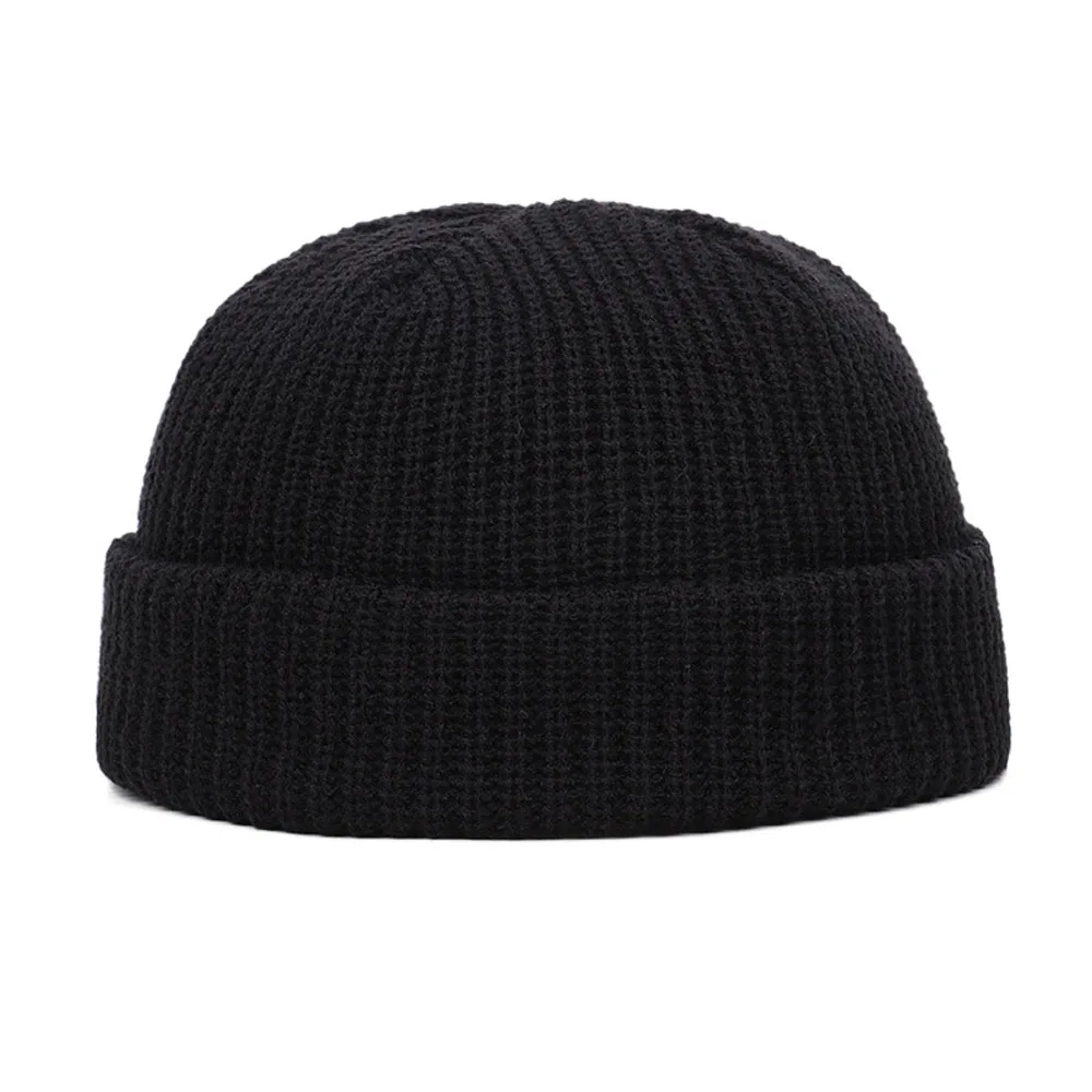 Unisex Knitted Beanie Hat, Sol - Beanie Cuffed Knit 评论和价格