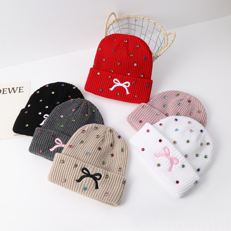 Women Knit Beanie Hat Shiny Rh - Beanie Cuffed Knit 评论和价格